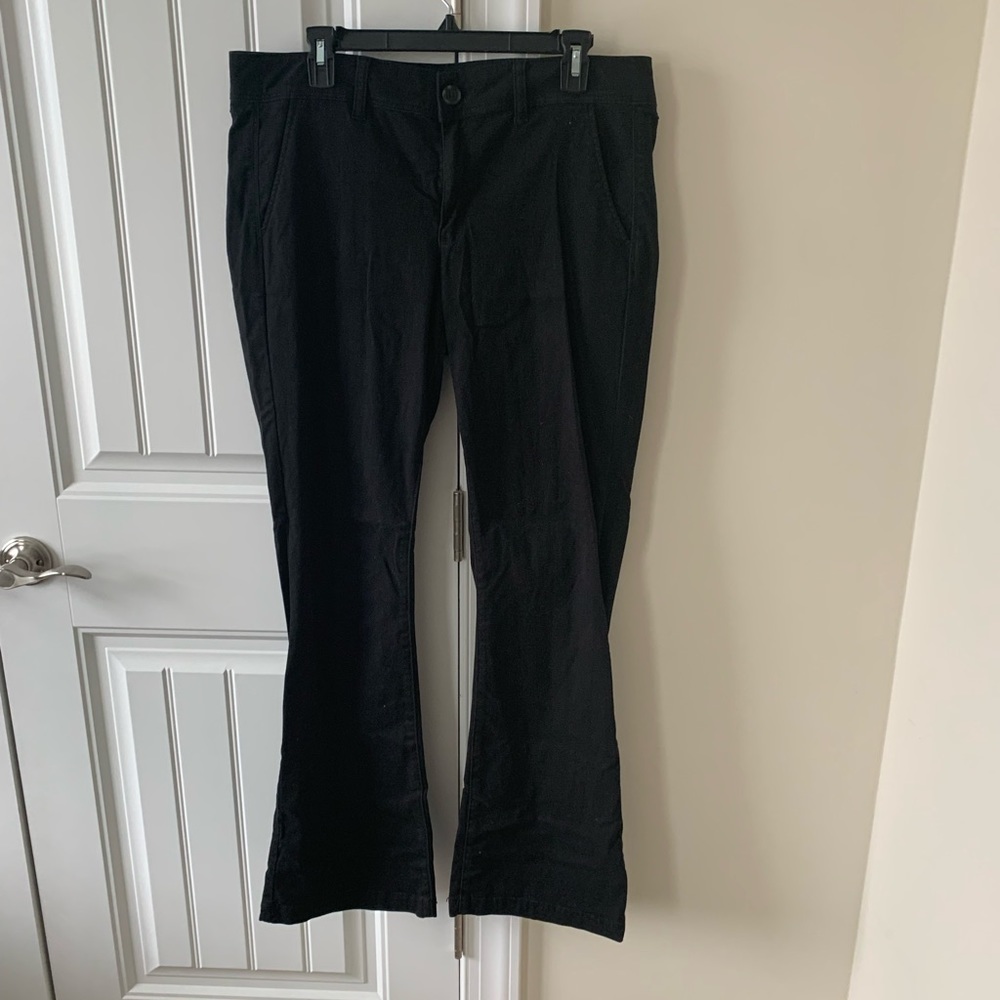 American Eagle bootcut black khaki pants